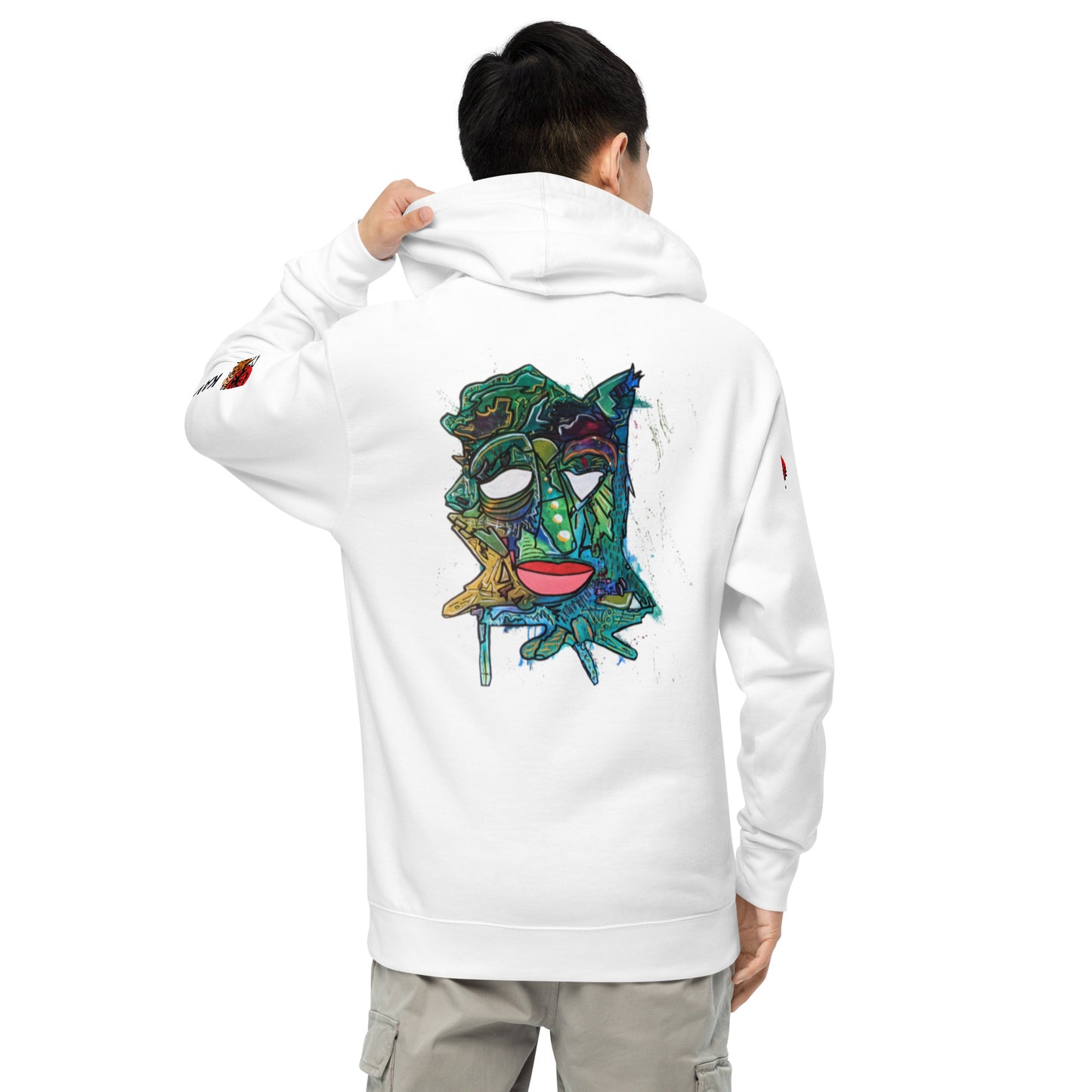 Coral King Alonzo Unisex Midweight Hoodie
